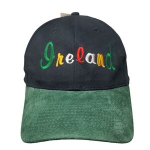 Ireland Slideback Hat Multi 57cm Embroidered Colorblock Trag W/Tags